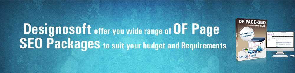 OF page SEO packages to suit your budget requirements