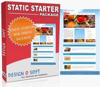 static web design services